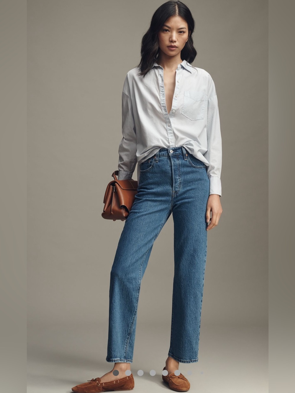 Levi’s Ribcage Straight Ankle Jeans